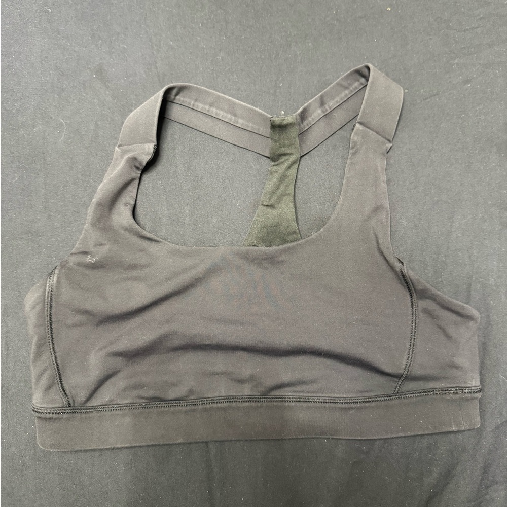 Lululemon Athletica Charcoal Sports Bra